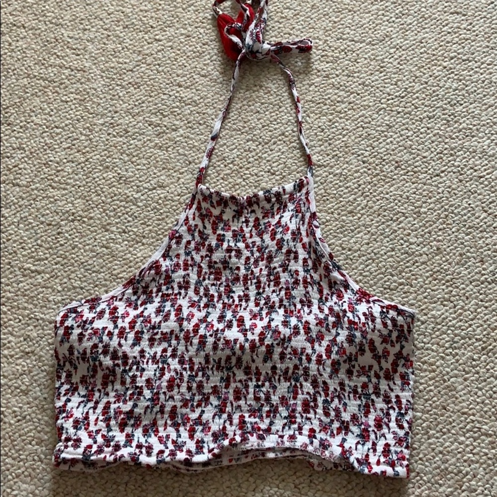 Floral crop top